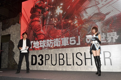 画像ギャラリー No.001のサムネイル画像 / ［TGS 2017］「地球防衛軍5」「地球防衛軍4.1 ウイングダイバー・ザ・シューター」の実機プレイも披露されたステージイベントの模様をお届け