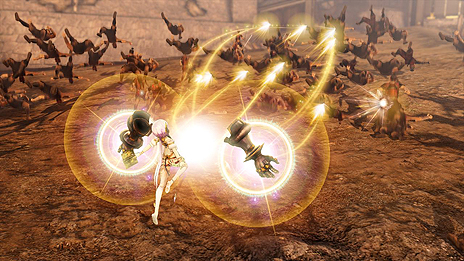 画像ギャラリー No.006のサムネイル画像 / 「無双☆スターズ」，アトリエシリーズからプラフタの参戦が決定。プラフタとソフィーが暴れ回るアクションシーンも公開に