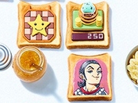「いたスト DQ＆FF 30th」，トーストでキャラやマスを再現した“いたストースト”がおいしそうな特設サイトでTwitterキャンペーンを実施
