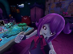 画像ギャラリー No.005のサムネイル画像 / 「V!勇者のくせになまいきだR」レビュー。魔王やムスメとともに,箱庭の上で魔物を育てて攻め込もう