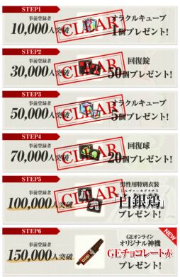 画像ギャラリー No.003のサムネイル画像 / 「GOD EATER ONLINE」の事前登録者数が10万人をクリア。15万人突破で特別神機「GEチョコレート赤」ももらえる