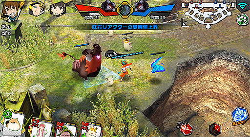 画像ギャラリー No.006のサムネイル画像 / ［TGS 2016］スクエニ，最大6人の3on3で戦うスマホ向け完全新作「フレイム×ブレイズ」を発表。2016年冬にオープンβサービスを実施予定