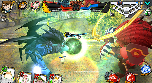 画像ギャラリー No.008のサムネイル画像 / ［TGS 2016］スクエニ，最大6人の3on3で戦うスマホ向け完全新作「フレイム×ブレイズ」を発表。2016年冬にオープンβサービスを実施予定