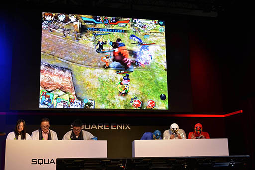 画像ギャラリー No.005のサムネイル画像 / ［TGS 2016］スクエニのスマホ向け新作アクション「フレイム×ブレイズ」のステージをレポート。冬にβサービスを予定