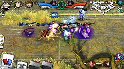 画像ギャラリー No.006のサムネイル画像 / 現在CBTも実施中の「フレイム×ブレイズ」がメディア対抗戦を開催。3on3のチーム戦をこなしつつ，巨大ボスの最終決戦を勝利に導こう
