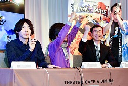 画像ギャラリー No.016のサムネイル画像 / 現在CBTも実施中の「フレイム×ブレイズ」がメディア対抗戦を開催。3on3のチーム戦をこなしつつ，巨大ボスの最終決戦を勝利に導こう
