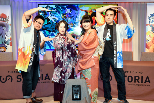 画像ギャラリー No.019のサムネイル画像 / 現在CBTも実施中の「フレイム×ブレイズ」がメディア対抗戦を開催。3on3のチーム戦をこなしつつ，巨大ボスの最終決戦を勝利に導こう
