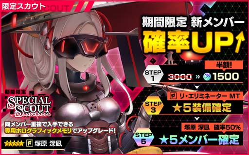 画像ギャラリー No.003のサムネイル画像 / 「凍京NECRO SUICIDE MISSION」,スペシャルスカウトに「塚原 深凪」が登場