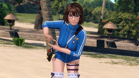 画像ギャラリー No.008のサムネイル画像 / 「DEAD OR ALIVE Xtreme Venus Vacation」，新キャラクター つくし（CV：指出毬亜）が登場。美少女目当てに島にやってきた自称陰キャ女神