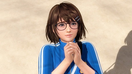 画像ギャラリー No.009のサムネイル画像 / 「DEAD OR ALIVE Xtreme Venus Vacation」，新キャラクター つくし（CV：指出毬亜）が登場。美少女目当てに島にやってきた自称陰キャ女神