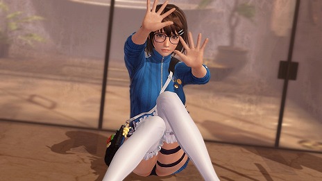 画像ギャラリー No.011のサムネイル画像 / 「DEAD OR ALIVE Xtreme Venus Vacation」，新キャラクター つくし（CV：指出毬亜）が登場。美少女目当てに島にやってきた自称陰キャ女神