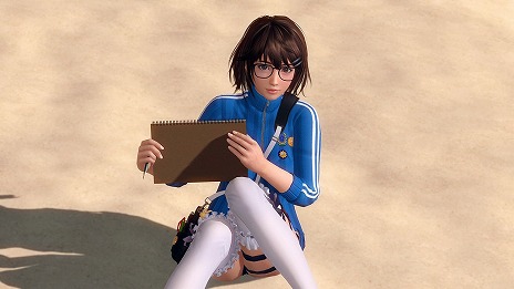 画像ギャラリー No.012のサムネイル画像 / 「DEAD OR ALIVE Xtreme Venus Vacation」，新キャラクター つくし（CV：指出毬亜）が登場。美少女目当てに島にやってきた自称陰キャ女神
