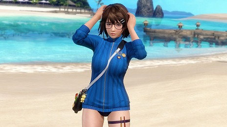 画像ギャラリー No.013のサムネイル画像 / 「DEAD OR ALIVE Xtreme Venus Vacation」，新キャラクター つくし（CV：指出毬亜）が登場。美少女目当てに島にやってきた自称陰キャ女神