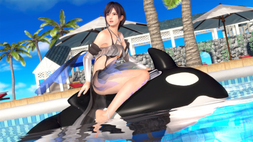 画像ギャラリー No.007のサムネイル画像 / 「DOAXVV」，“ゆきの”の新SSR水着“ネオンナイトパンサー”が登場
