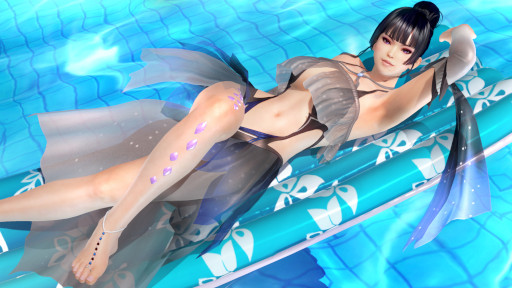画像ギャラリー No.010のサムネイル画像 / 「DOAXVV」，“ゆきの”の新SSR水着“ネオンナイトパンサー”が登場