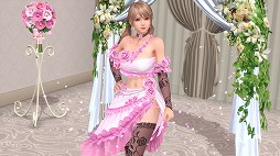 画像ギャラリー No.002のサムネイル画像 / 「DOAXVV」，ゆきのとエイミーのブーケコーデが新たに登場