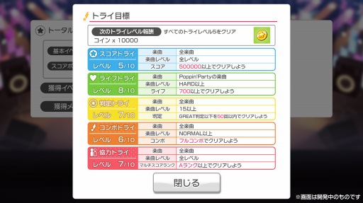 画像ギャラリー No.003のサムネイル画像 / 「バンドリ!ガルパ」,追加されるカバー楽曲の第1弾から第3弾までを公開