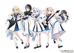 画像ギャラリー No.013のサムネイル画像 / 「ガルパ」,6周年を記念したアップデートを3月16日に実施。3Dライブ衣装や各バンドの新キービジュアルなど最新情報が一挙公開に