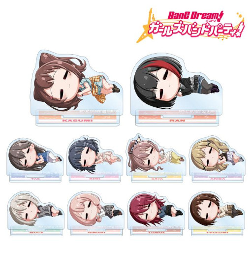 画像ギャラリー No.001のサムネイル画像 / 「バンドリ！ ガルパ」，“トレーディング ちびころ アクリルスタンド”などの賞品の受注を開始