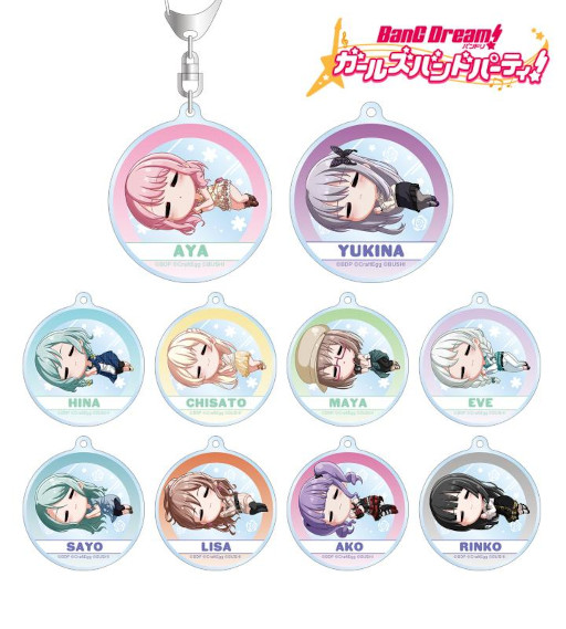 画像ギャラリー No.009のサムネイル画像 / 「バンドリ！ ガルパ」，“トレーディング ちびころ アクリルスタンド”などの賞品の受注を開始