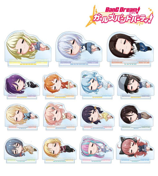 画像ギャラリー No.019のサムネイル画像 / 「バンドリ！ ガルパ」，“トレーディング ちびころ アクリルスタンド”などの賞品の受注を開始