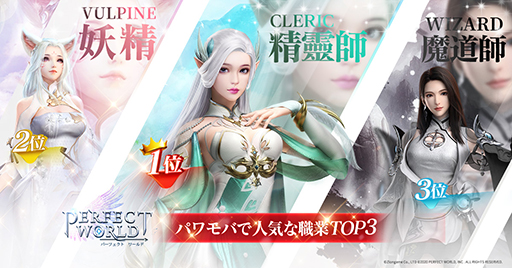 画像ギャラリー No.003のサムネイル画像 / 「パーフェクトワールド M」,事前登録者数が50万人を突破。クローズドβテストのアンケートレポートも発表