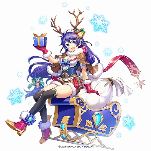 画像ギャラリー No.006のサムネイル画像 / 「神姫PROJECT A」，フレイヤとフレイがクリスマス衣装で登場。クリスマス限定幻獣が手に入るレイドイベントも開催中