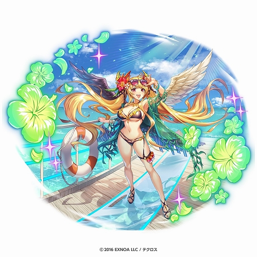 画像ギャラリー No.003のサムネイル画像 / 「神姫PROJECT A」,期間限定でサタンとニケが水着姿で登場。イベント限定水着神姫が手に入るレイドイベントも開催中
