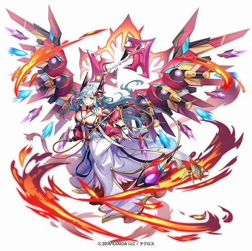画像ギャラリー No.012のサムネイル画像 / 「神姫PROJECT A」,レートーとヴァハグンが新衣装で登場。最大130連,毎日無料10連ガチャも開催中