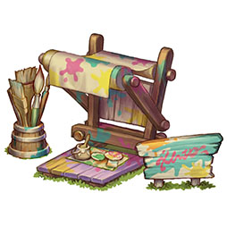 画像ギャラリー No.003のサムネイル画像 / 「EGGLIA 〜赤いぼうしの伝説〜」に新機能「ペンキ屋」が実装。家具の色が変更可能になり，コーディネートの幅が広がる