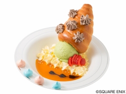 画像ギャラリー No.010のサムネイル画像 / 「SQUARE ENIX CAFE」，内装を「DQMJ3 プロフェッショナル」テーマにチェンジ。限定メニューも登場