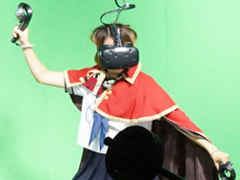 ［TGS 2016］誰でも（女子高生でも）ファンタジー世界の勇者になれる。映像合成機能が付属したVRコンテンツ「CIRCLE of SAVIORS」を紹介