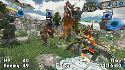 画像ギャラリー No.004のサムネイル画像 / ［E3 2017］VRゲーム「CIRCLE of SAVIORS」の2人同時協力プレイ版が発表。モニター付き武器でVRプレイヤーを後方支援
