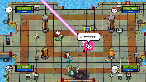 画像ギャラリー No.022のサムネイル画像 / ［TGS 2018］ファンシーに見えてノリは「エクセル♥サーガ」。「マジッ犬64」はナンセンスジョークまみれのアクションRPGだ