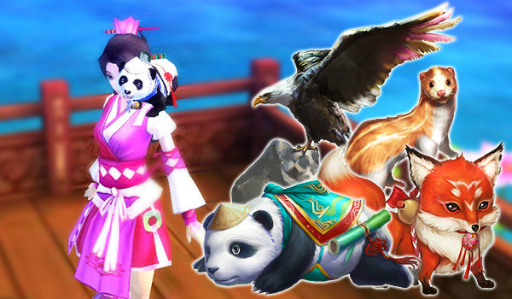 画像ギャラリー No.002のサムネイル画像 / 「九陰 -Age of Wushu-」にペット育成機能が実装,Twitter企画も実施中