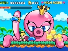名作アクションゲーム「ワンダーボーイ」がリメイクされ，Steamで登場。「WONDER BOY RETURNS」，10月13日発売