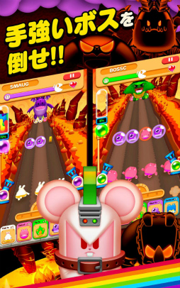 画像ギャラリー No.009のサムネイル画像 / “逆色合わせ”のランゲーム「虹色らんにんぐ」が配信スタート