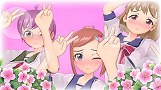 画像ギャラリー No.015のサムネイル画像 / PC版「ぎゃる☆がん だぶるぴーす」の配信がSteamでスタート。日本語・英語両対応，マウスでの操作も可能に