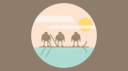 画像ギャラリー No.004のサムネイル画像 / 民話風の語り口調で描かれたADV「Burly Men at Sea: 三人の海の男」，Steam/iOS/Androidで配信開始