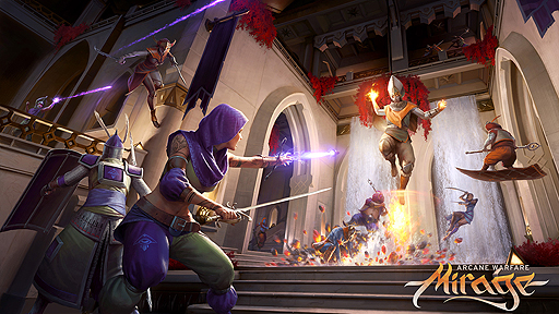 画像ギャラリー No.003のサムネイル画像 / PC用チーム対戦アクション「Mirage: Arcane Warfare」が，Steamにて明日24時間限定で無料に