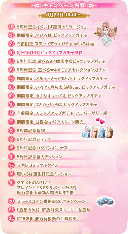 画像ギャラリー No.002のサムネイル画像 / 「マギアレコード」でピックアップガチャなど5周年記念キャンペーンが開催中