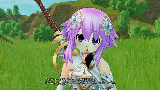 画像ギャラリー No.003のサムネイル画像 / 本日発売の「四女神オンライン CYBER DIMENSION NEPTUNE」プレイレポート。圧倒的に美しくなったゲーム世界にネプ子さんがログインしました！