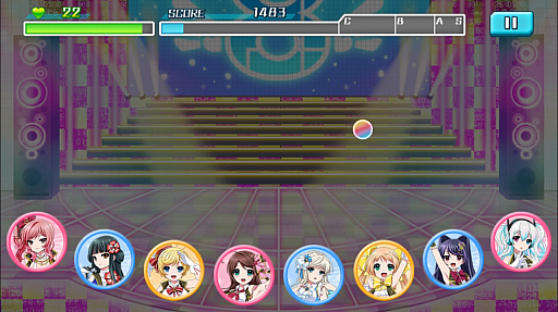 画像ギャラリー No.005のサムネイル画像 / 「8 beat Story♪ 〜アイドル×音楽ゲーム〜」を紹介する「（ほぼ）日刊スマホゲーム通信」第1245回
