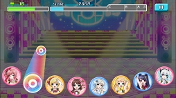 画像ギャラリー No.006のサムネイル画像 / 「8 beat Story♪ 〜アイドル×音楽ゲーム〜」を紹介する「（ほぼ）日刊スマホゲーム通信」第1245回