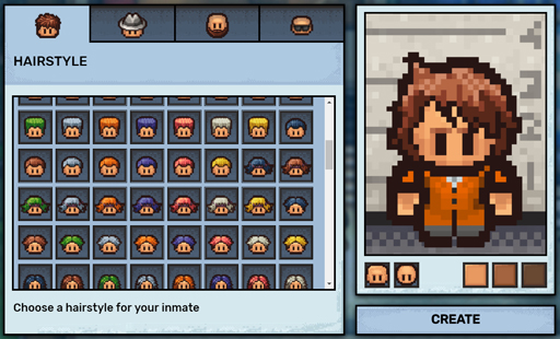 画像ギャラリー No.002のサムネイル画像 / 脱獄ゲーム最新作「The Escapists 2」が8月23日に発売決定。公式サイトの「Create-a-Con」でプレイヤーキャラクターの見た目を考えよう