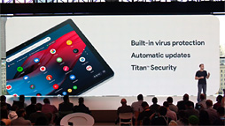 画像ギャラリー No.007のサムネイル画像 / Google，「Pixel Slate」タブレットを発表。タッチ操作に最適化した新世代Chrome OS搭載で税別599ドルから
