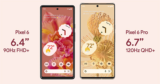 画像ギャラリー No.009のサムネイル画像 / Google，「Pixel 6」シリーズを10月28日に発売。独自SoC「Tensor」搭載で価格は税込7万4800円から