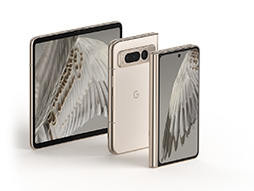 画像ギャラリー No.012のサムネイル画像 / Google初の折りたたみ式スマートフォン「Pixel Fold」発表。広げると約7.6型になるハイエンド端末で6月20日に予約受付を開始