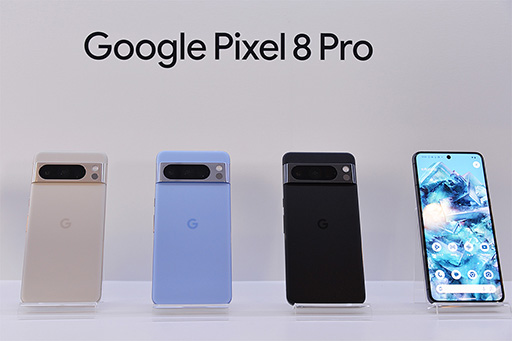 画像ギャラリー No.002のサムネイル画像 / Googleの新スマホ「Pixel 8」「Pixel 8 Pro」が10月12日に発売。従来製品から筐体サイズが小型化