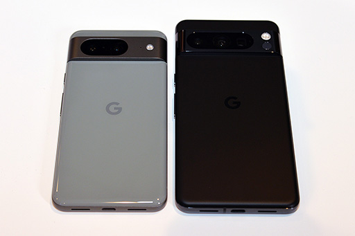 画像ギャラリー No.003のサムネイル画像 / Googleの新スマホ「Pixel 8」「Pixel 8 Pro」が10月12日に発売。従来製品から筐体サイズが小型化
